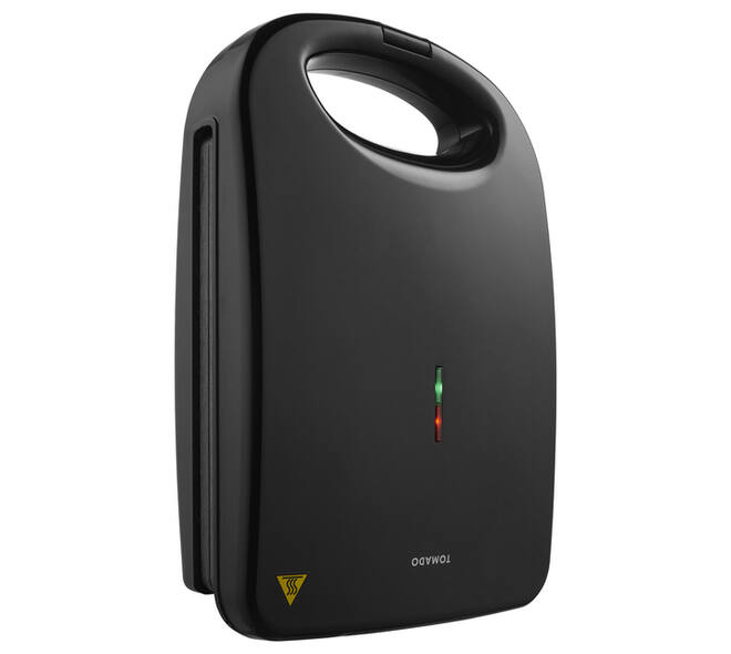 Tosti apparaat Tomado XXL 1200 Watt zwart