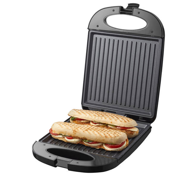 Tosti apparaat Tomado XXL 1200 Watt zwart