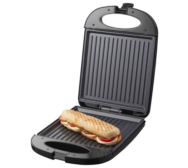 Tosti apparaat Tomado XXL 1200 Watt zwart