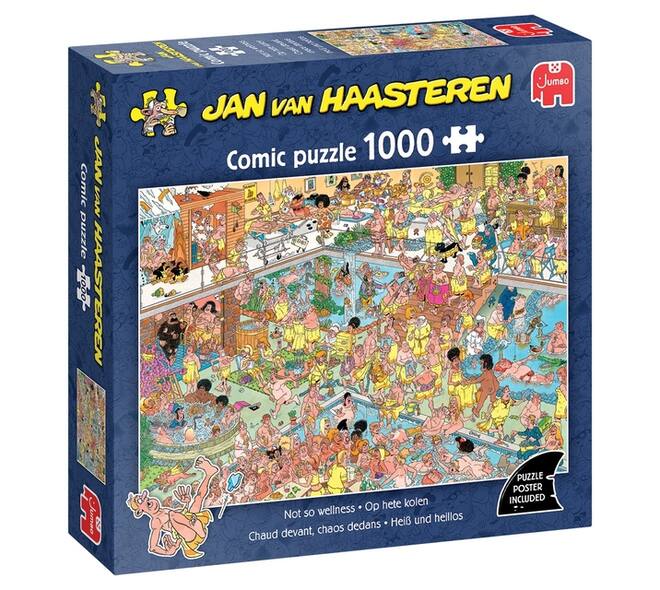 Puzzel JvH Op hete kolen 1000st