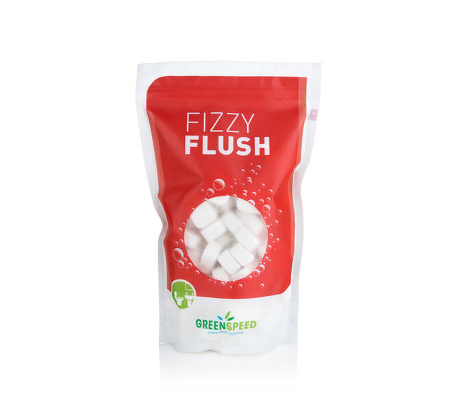 Toiletreinigingstablet Greenspeed Fizzy Flush 15g 75 stuks