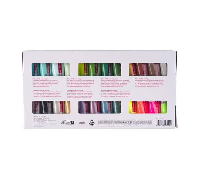 Acrylverf Talens Art Creation assorti 48 tubes à 12ml