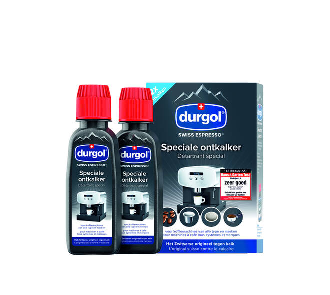 Ontkalker Durgol swiss espresso 2x125 ml