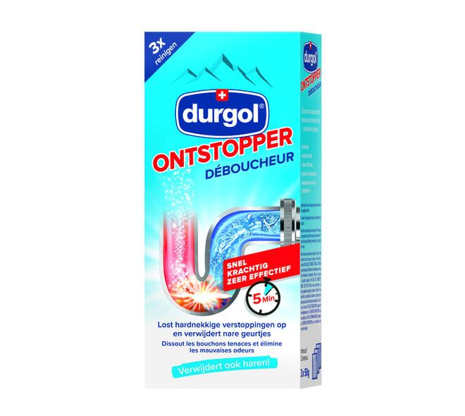 Afvoerontstopper Durgol poeder 50 gram