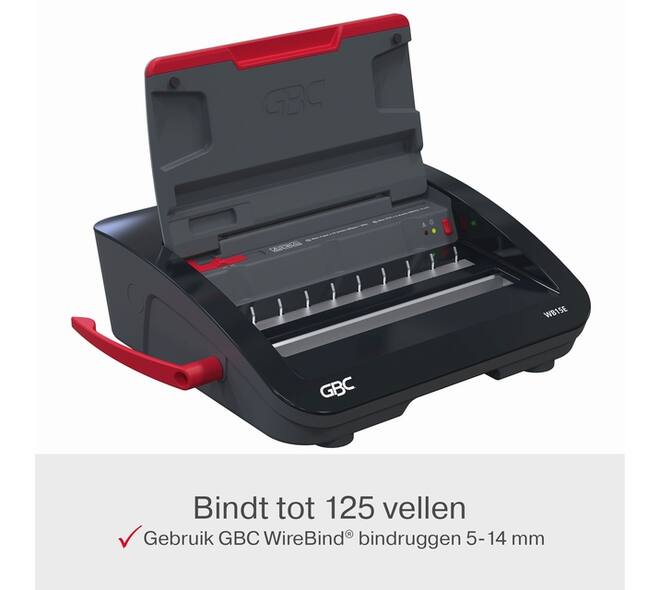 Inbindmachine GBC WireBind WB15E 34-gaats elektrisch