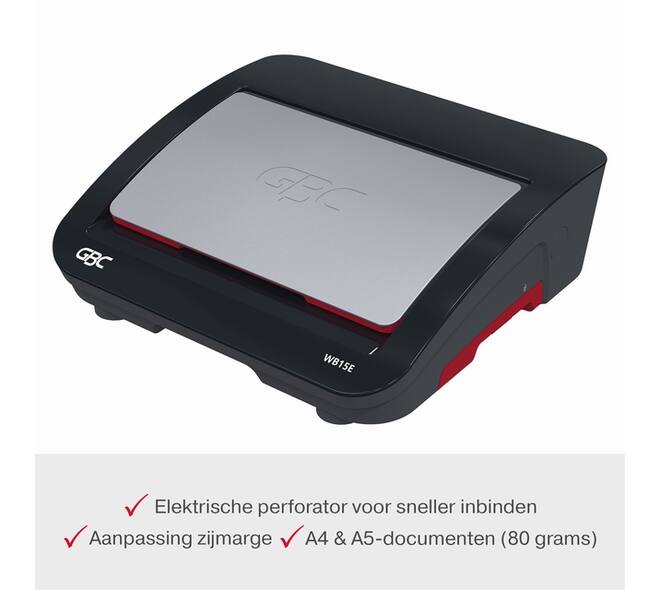 Inbindmachine GBC WireBind WB15E 34-gaats elektrisch