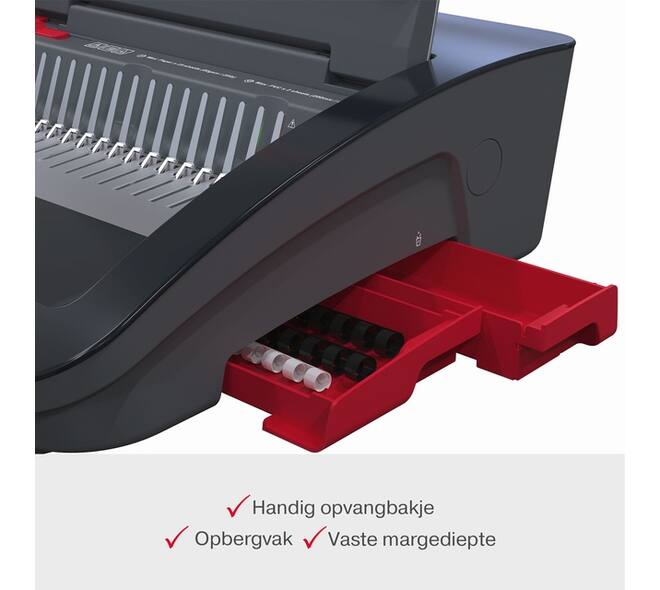 Inbindmachine GBC CombBind CB25E 21-gaats elektrisch