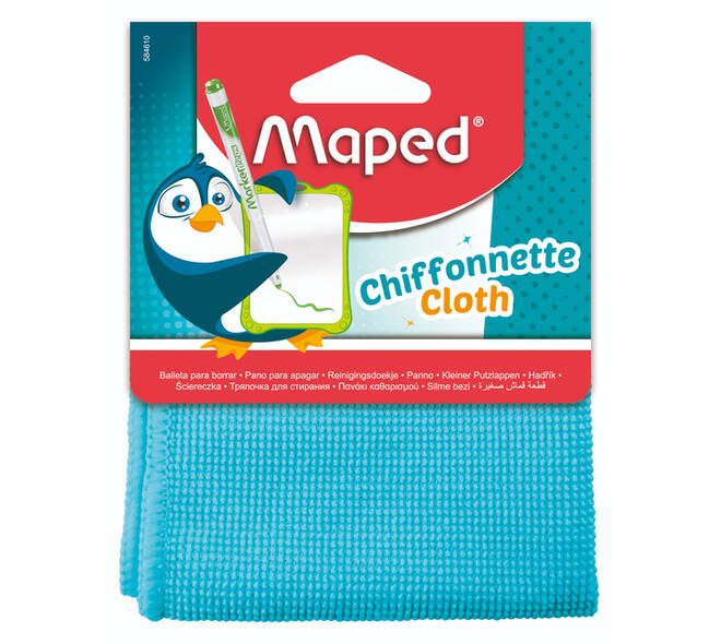Wisdoek Maped microvezel 20x20cm blauw
