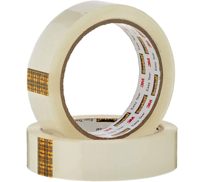 Plakband Scotch 508 15mmx66m transparant 10 rollen