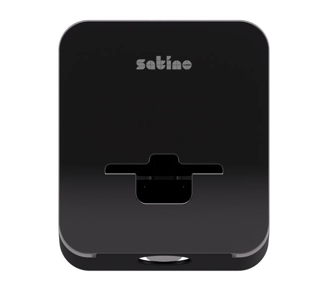 Dameshygiënedispenser Satino FC1 Hyginity FemCare zwart 333443