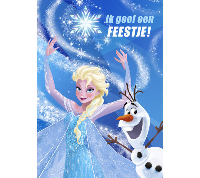 Wenskaart Hallmark uitnodiging Disney pak à 6 stuks