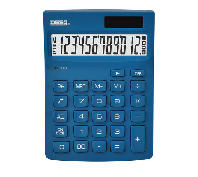 Rekenmachine Desq Compact navy