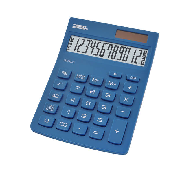 Rekenmachine Desq Compact navy