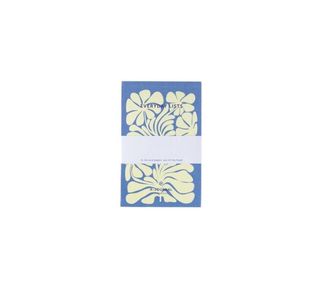 Notitieblok A6 blauw A-Journal
