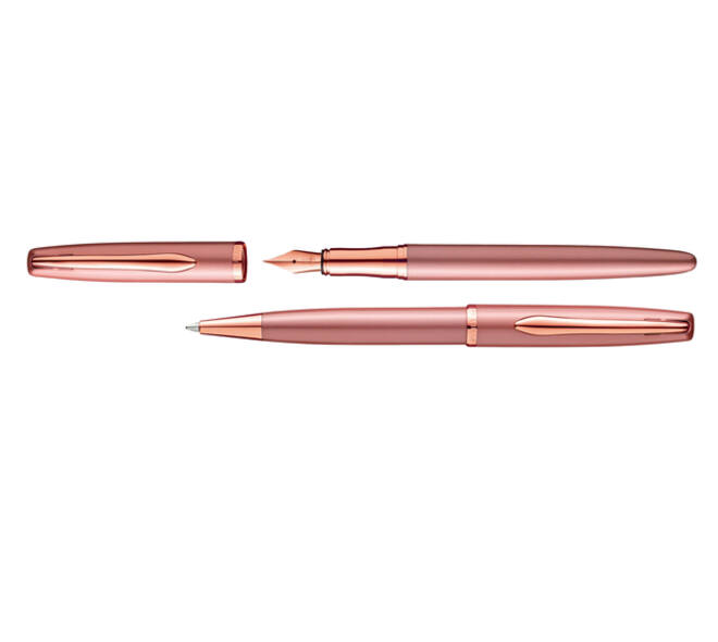 Schrijfset Pelikan Jazz Noble Elegance K36+P36 medium rose