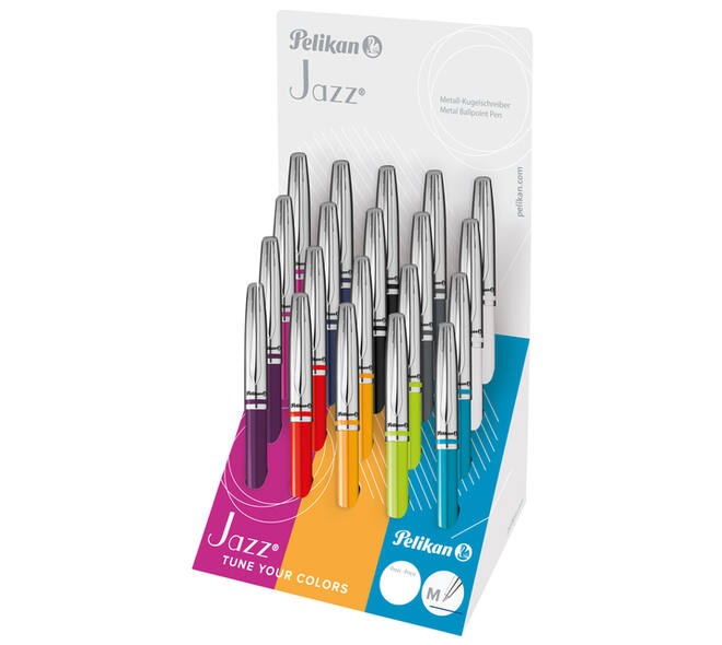 Balpen Pelikan Jazz Classic K35CD-20 medium assorti