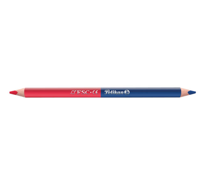 Potlood Pelikan 3mm rood/blauw