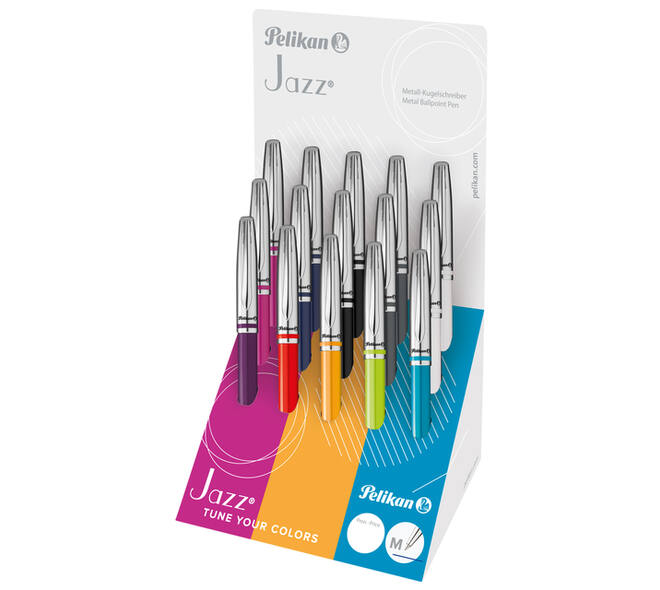 Balpen Pelikan Jazz Classic K35CD-15 medium assorti