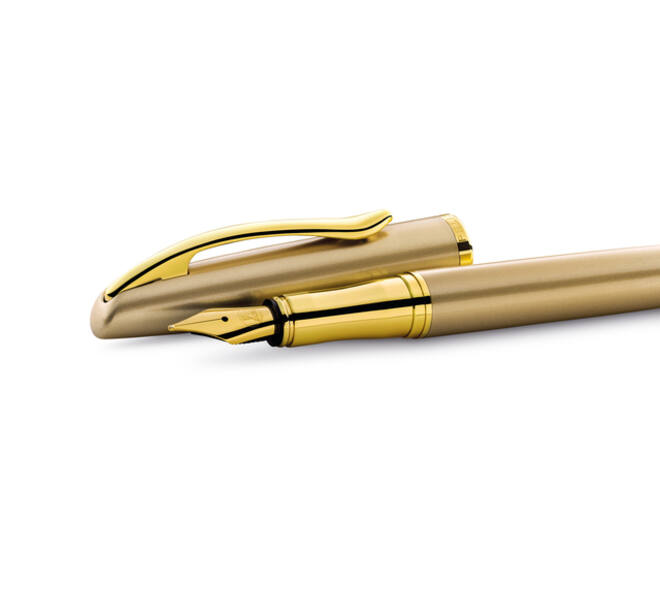 Schrijfset Pelikan Jazz Noble Elegance K36+P36 medium gold