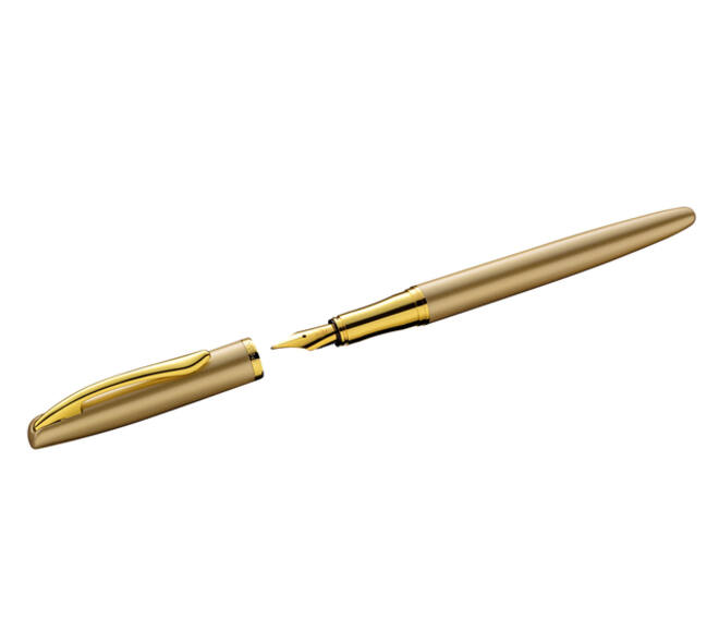 Schrijfset Pelikan Jazz Noble Elegance K36+P36 medium gold