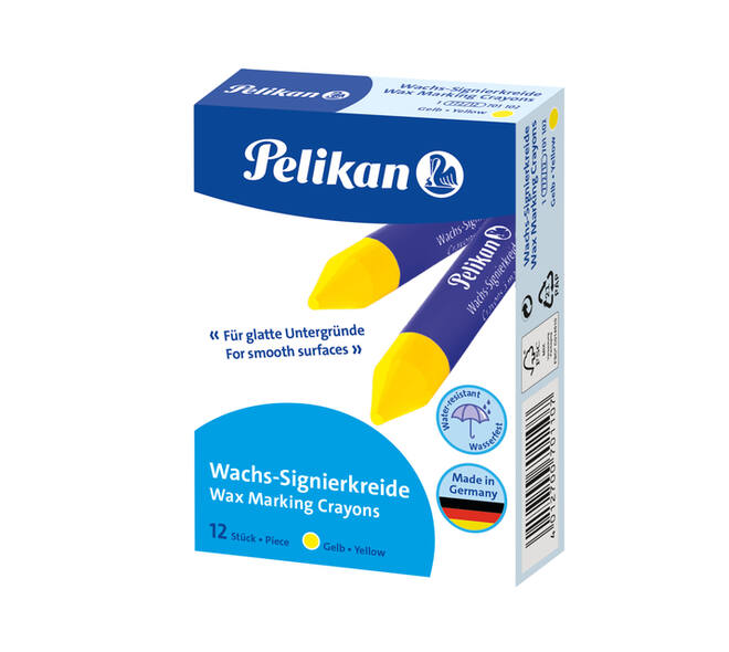 Markeerkrijt  Pelikan 772/12 geel