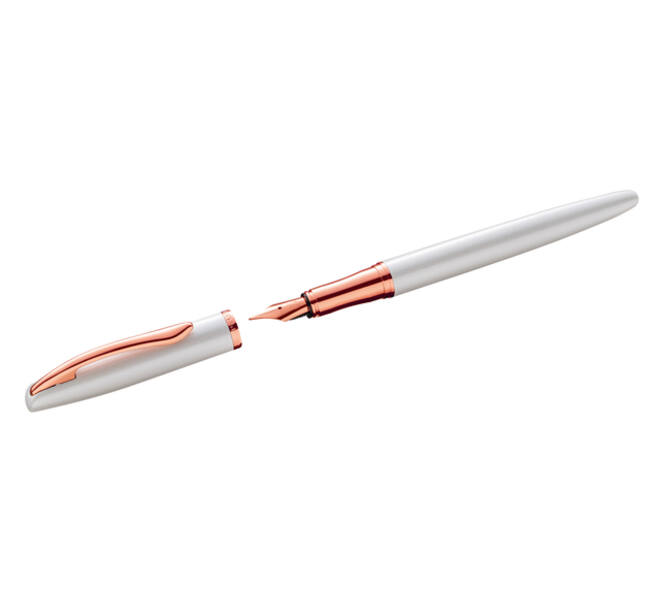 Schrijfset Pelikan Jazz Noble Elegance K36+P36 medium pearl