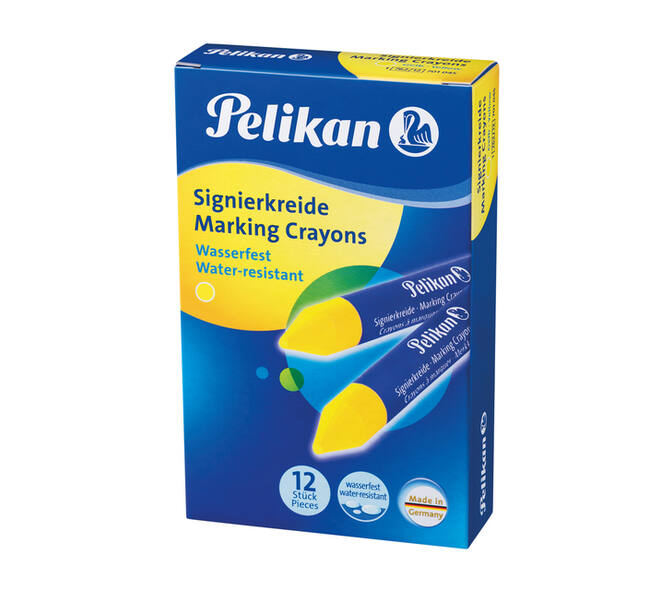 Markeerkrijt Pelikan 762/12 geel