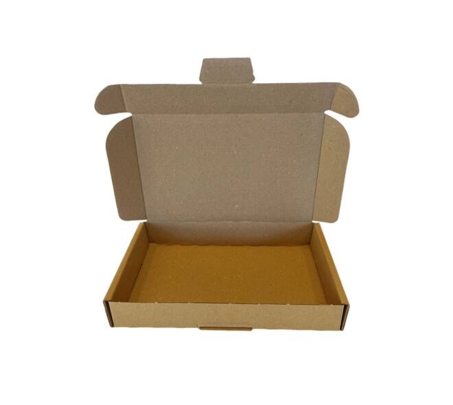 Brievenbusbox IEZZY A6 180x115x28mm karton bruin