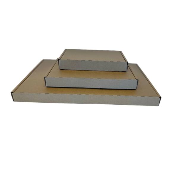 Brievenbusbox IEZZY A5 230x160x26mm karton bruin