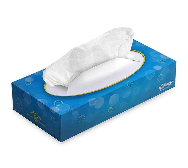 Facial tissues Kleenex 2-laags 100 vel wit 8827