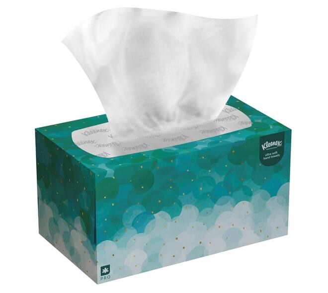 Handdoek Kleenex Ultra Pop-up Box 1-laags 226x254mm 70 vel wit 6088