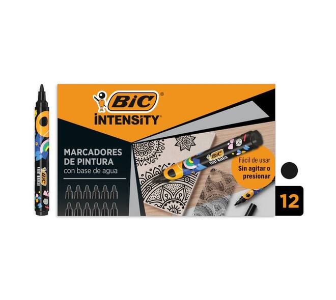 Paintmarker Bic Intensity zwart
