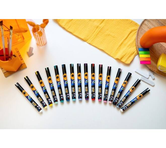 Paintmarker Bic Intensity pastel assorti 8 stuks