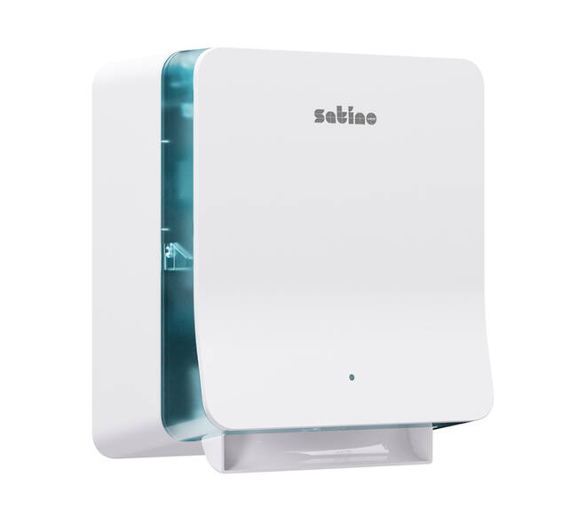 Handdoekroldispenser Satino SYS1 Hyginity sensor wit 333420