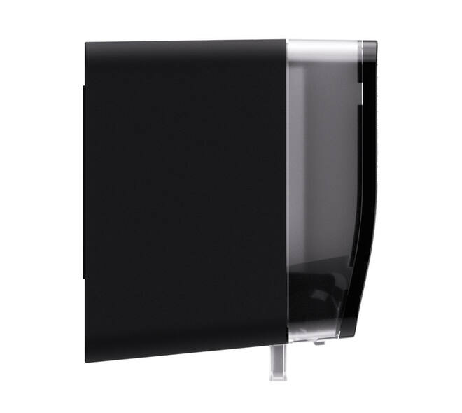 Toiletpapierdispenser Satino MT1 Hyginity duo zwart 333427