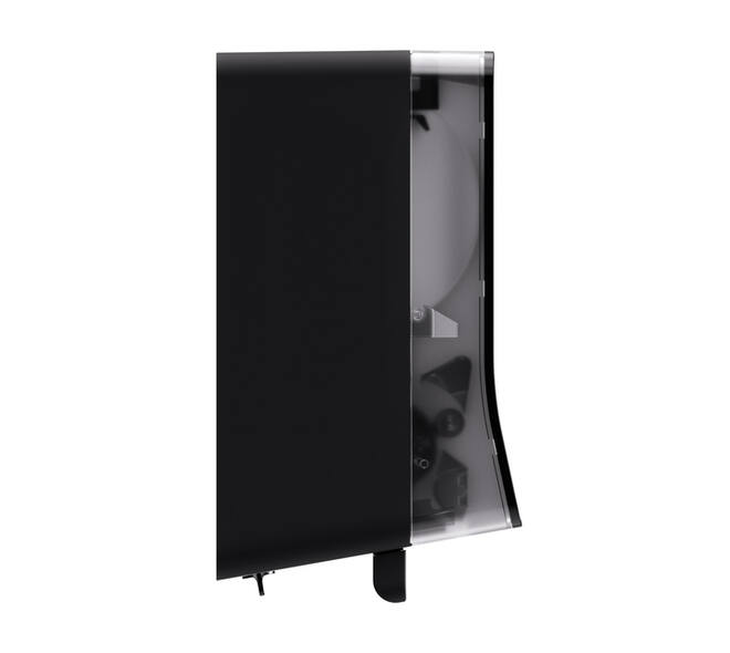 Handdoekroldispenser Satino SYS1 Hyginity zwart 333419