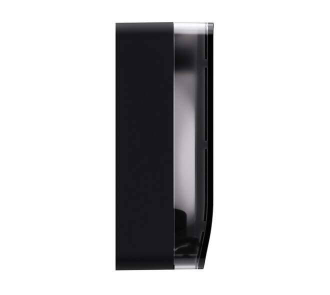Toiletpapierdispenser Satino JT2 Hyginity jumbo L zwart 333407