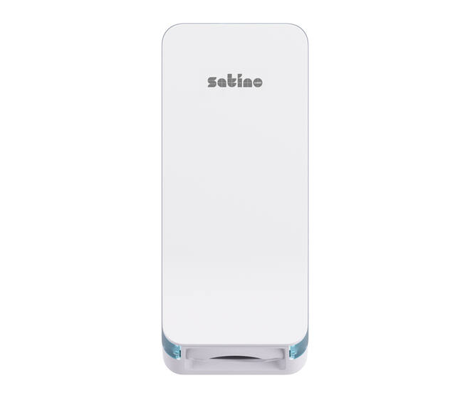 Toiletpapierdispenser Satino BT1 Hyginity gevouwen wit 333424