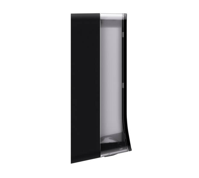 Toiletpapierdispenser Satino BT1 Hyginity gevouwen zwart 333425