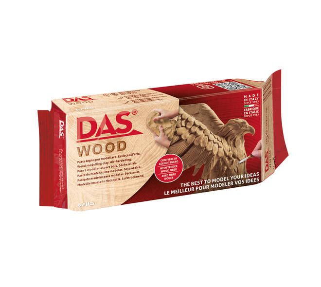 Boetseerklei DAS luchthardend 700 gram hout