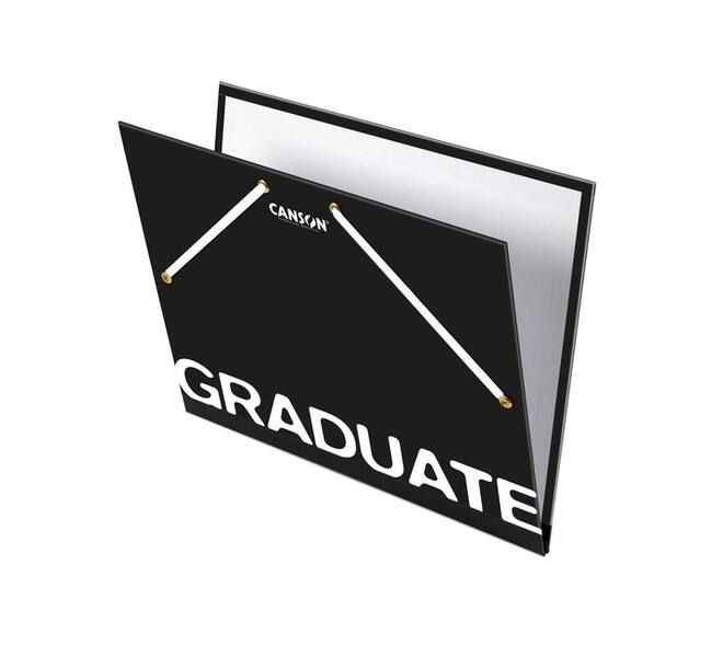 Tekenmap Canson Graduate elastieksluiting 260x330mm zwart