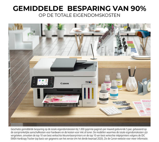 Multifunctional inktjet printer Canon MAXIFY GX6150