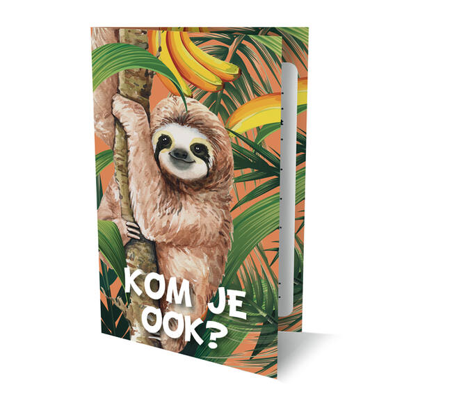 Luiaard uitnodiging PK 937 Interstat