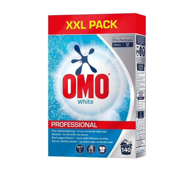 Wasmiddel Omo Pro Formula poeder wit 7kg 140 scoops