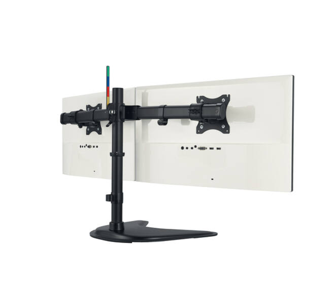 Monitorstandaard Kensington SmartFit Ergo vrijstaand dubbel