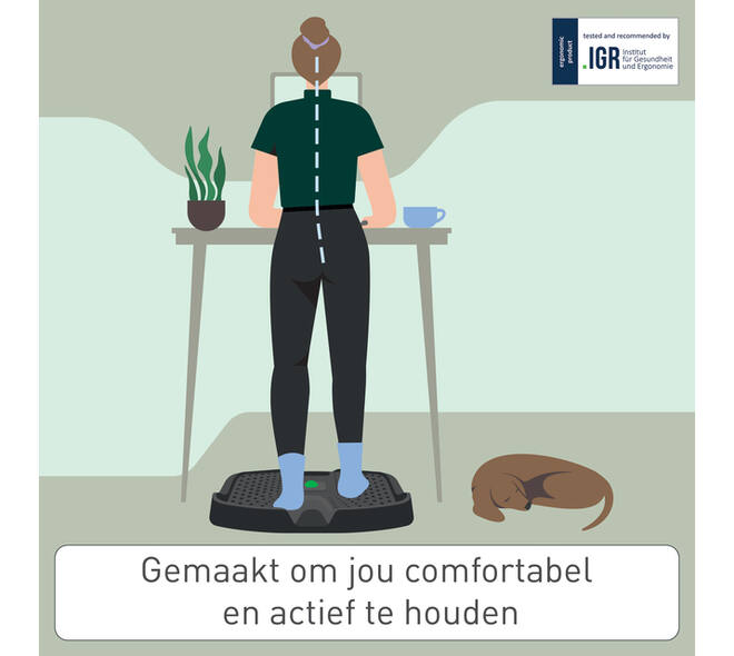 Antivermoeidheidsmat Leitz Ergo Active