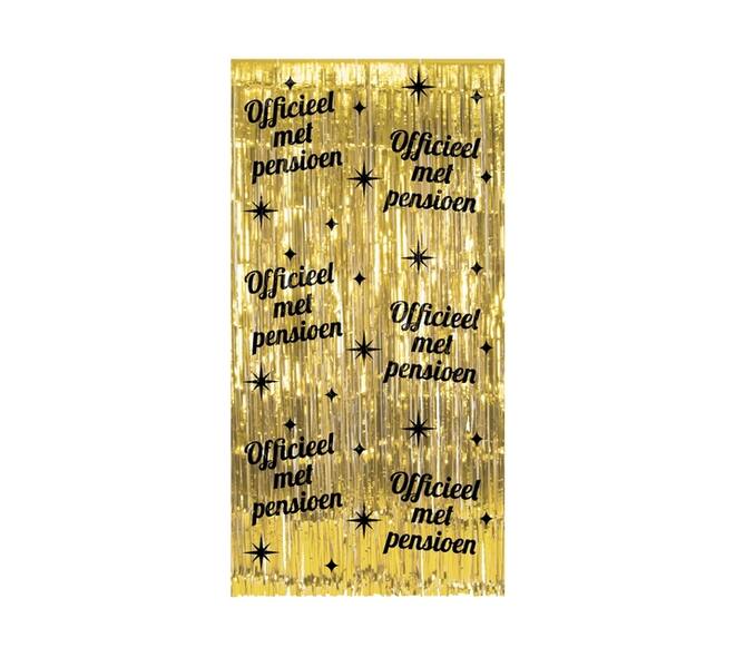 Classy Party Curtain Pensioen