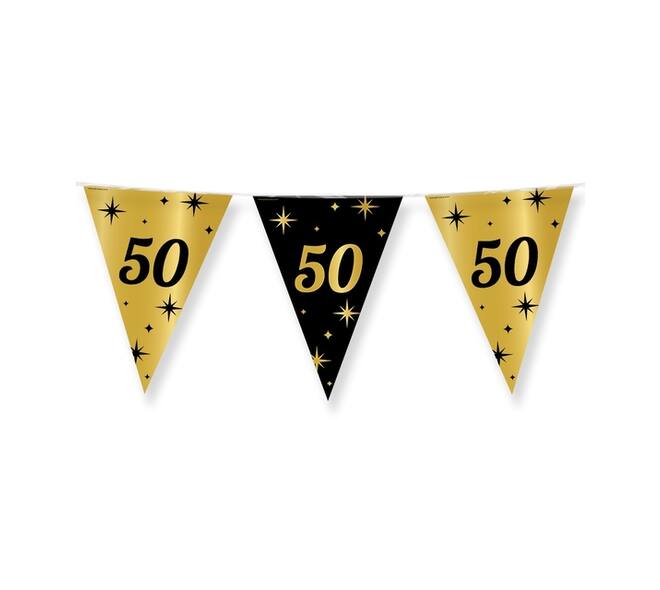 Classy Party flags foil 50