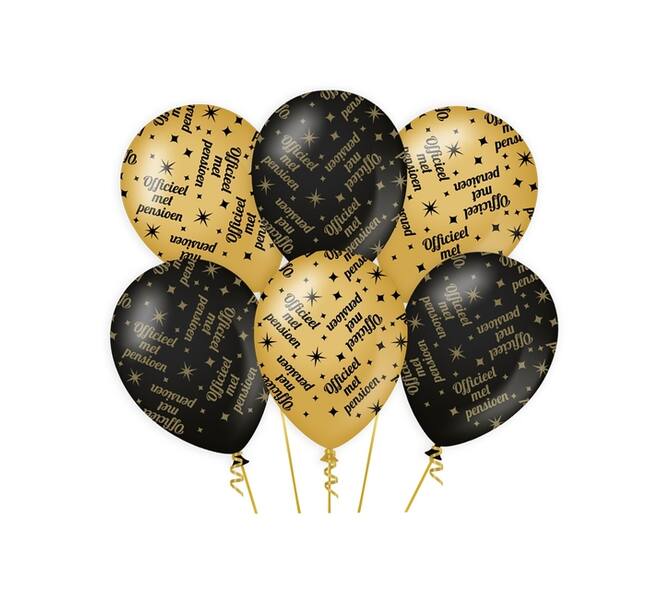 Classy party balloons Pensioen