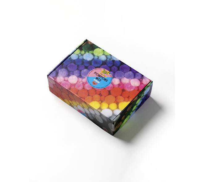 Pompons Folia 200 gram assorti